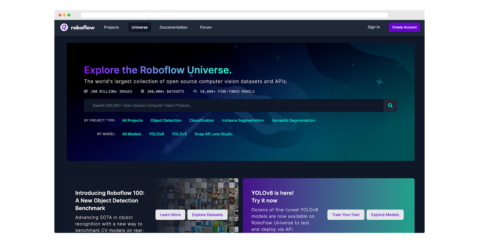 Roboflow Univers