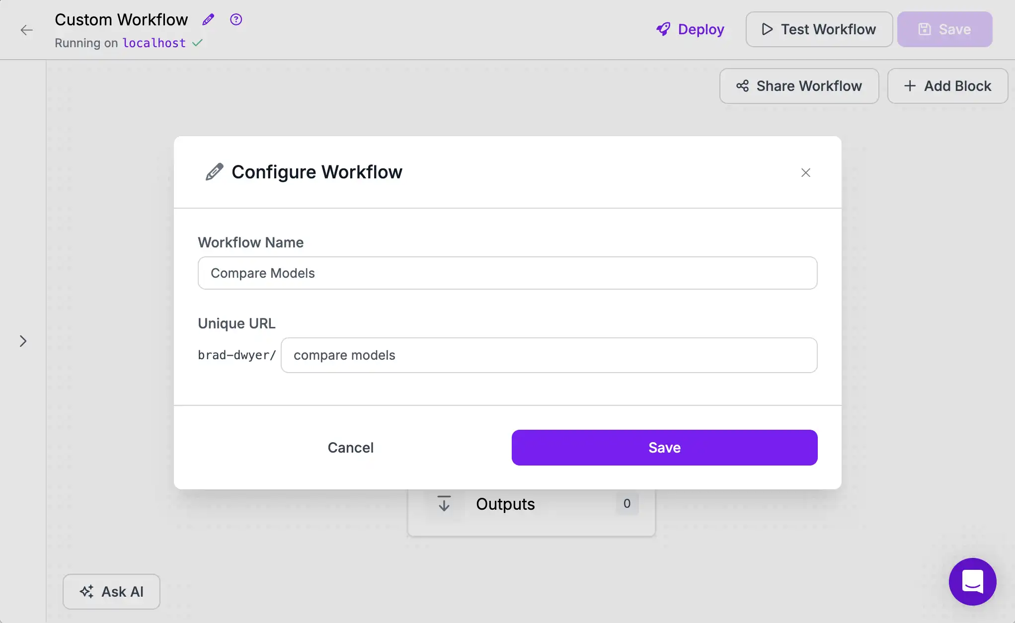 Rename Workflow