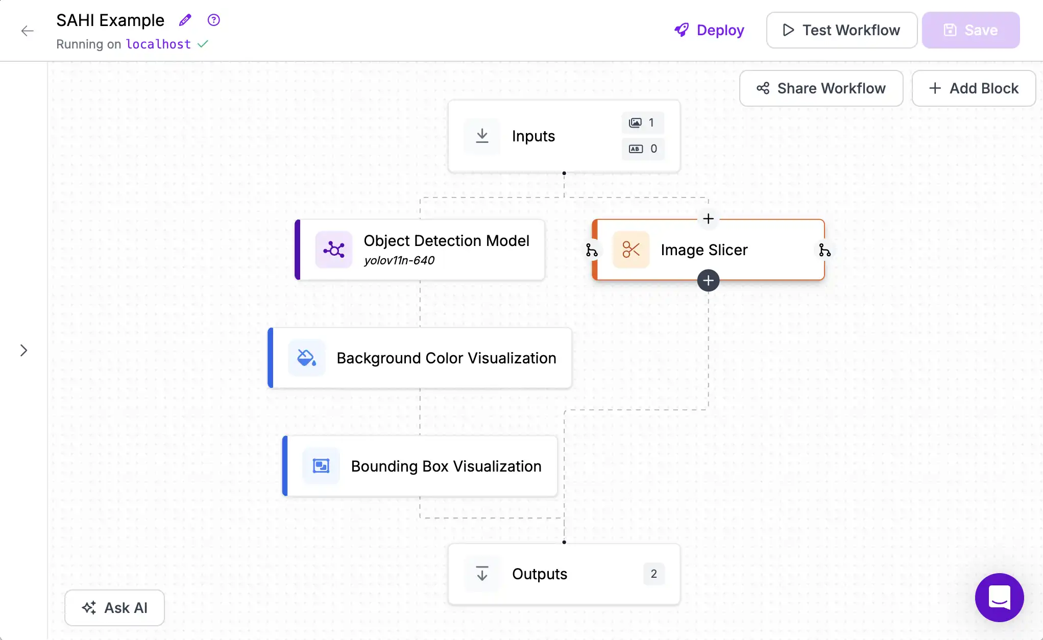 Add Image Slicer Block